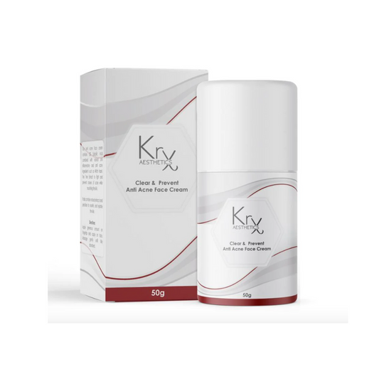 KRX Aesthetics Clear and Prevent Anti Acne Face Cream