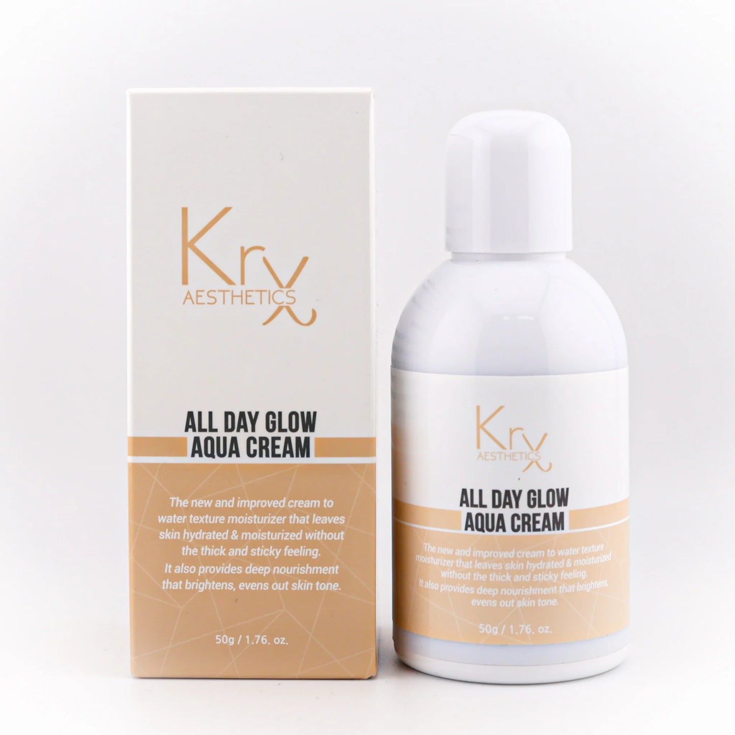 KRX Aesthetics All Day Glow Aqua Cream